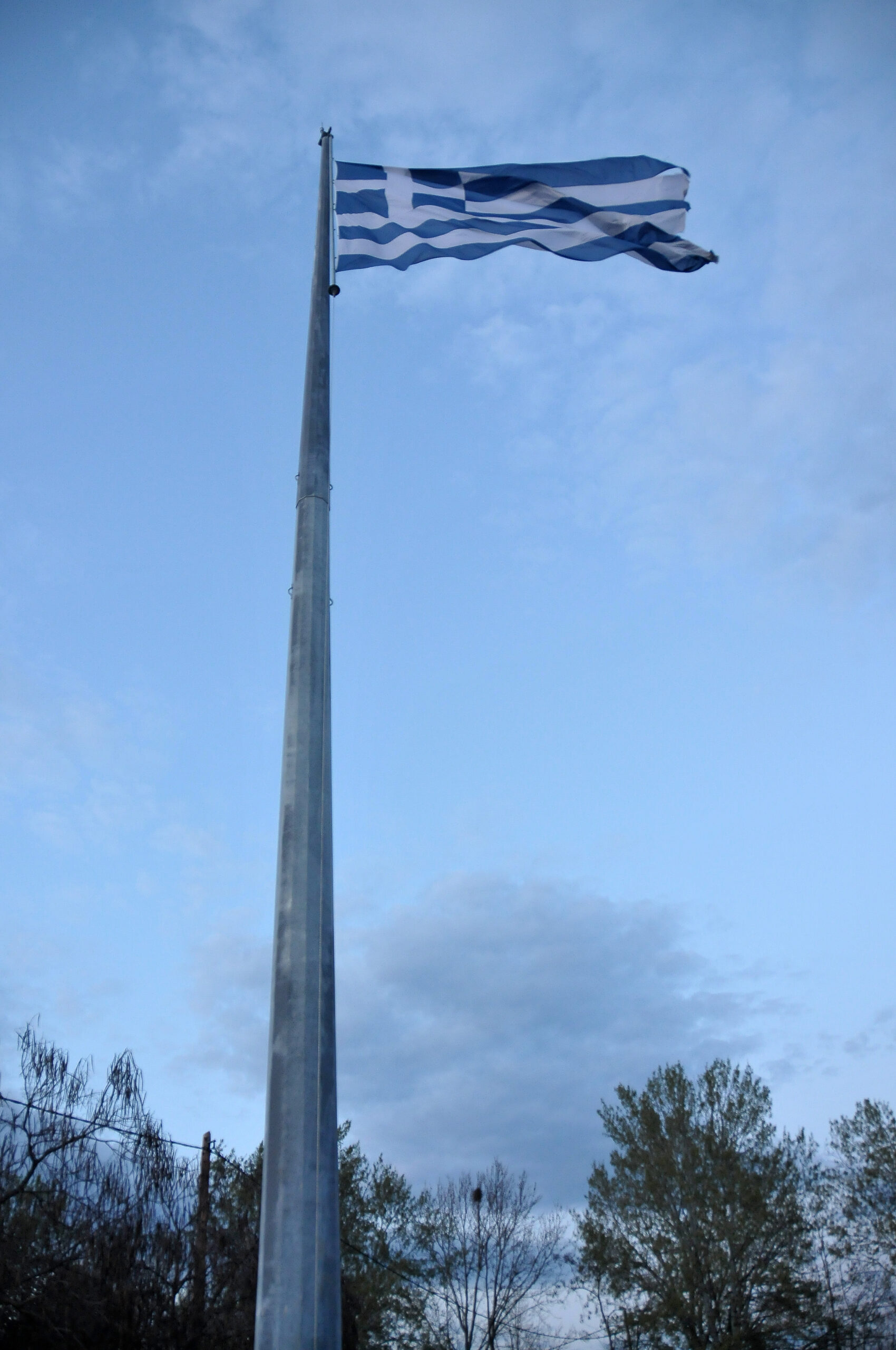 Flag poles zincometal